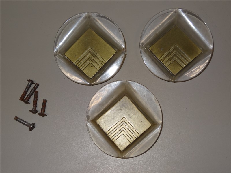 3 RARE Lucite Deco Moderne 3" Drawer Pulls * AS IS eBay